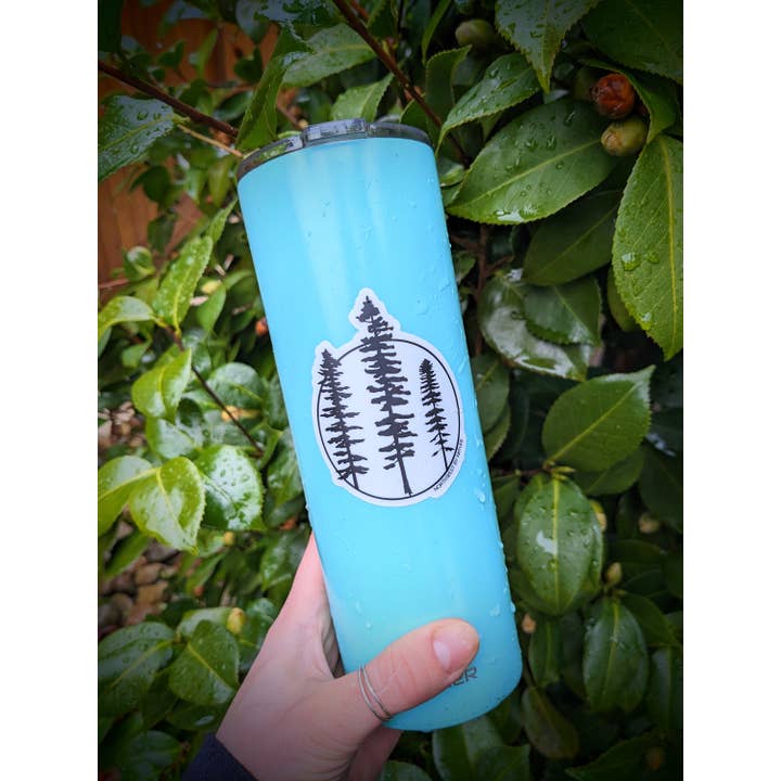 Northwest By Nature - Wholesale Sticker - Maple Leaf Whistler Blackcomb Inukshuk Black Tusk Sticker