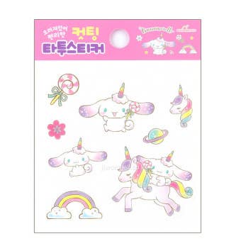 K-Wonderland - Wholesale Sticker - Sanrio Die-Cut Tattoo Stickers – Assorted Characters14
