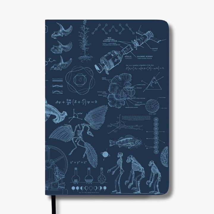 Planeador de Produtividade Anual Sem Data - Azul por atacado de Atoms to Astronauts