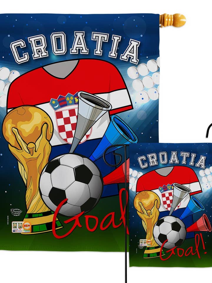 WM Kroatien Fußball Sport Decor Flagge für den Großhandel von Two Group Flag Co