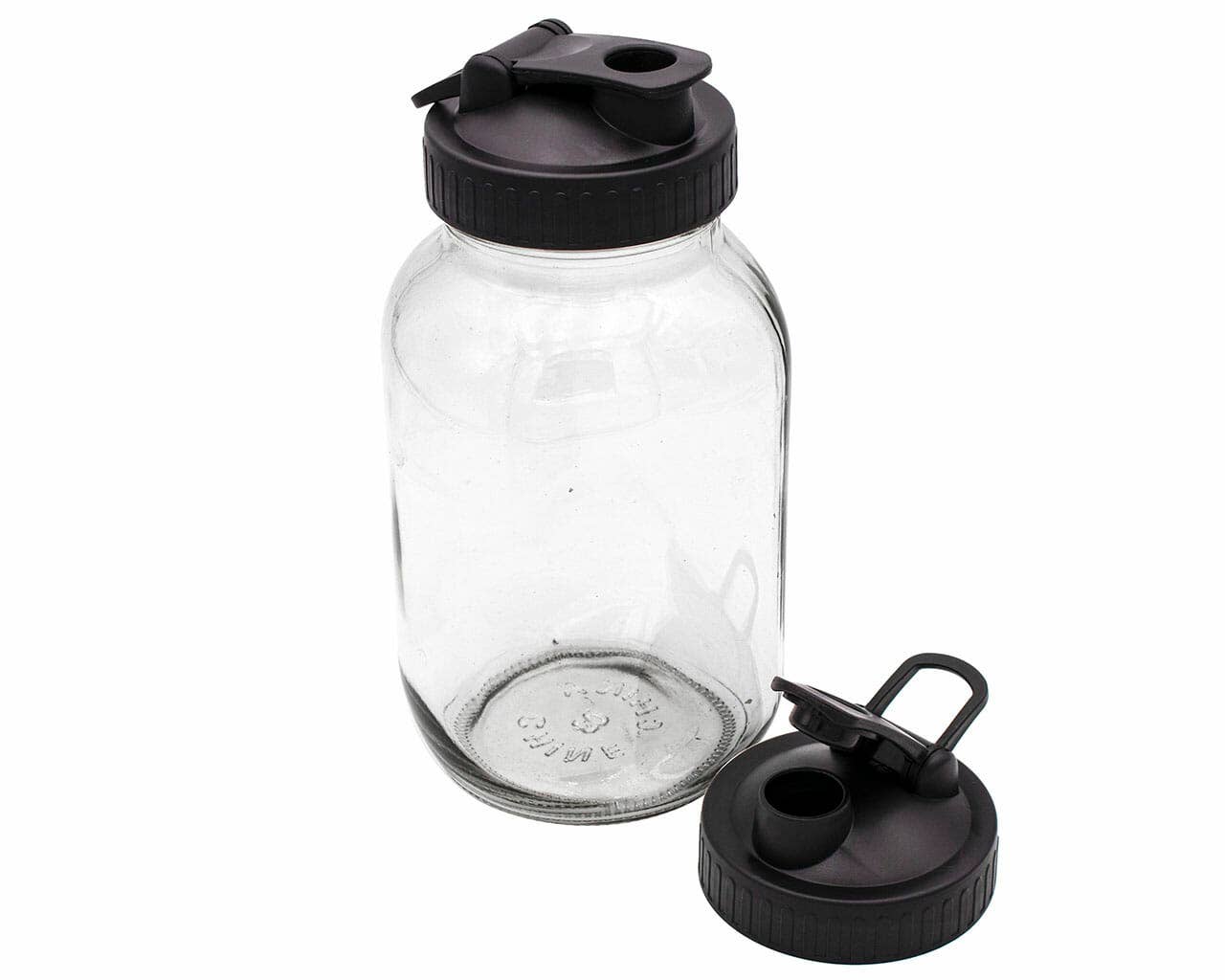 Mason Jar Lifestyle - Vente Boîtes de conservation - Couvercle verseur et stockage avec boucle de transport pour bocaux Mason16
