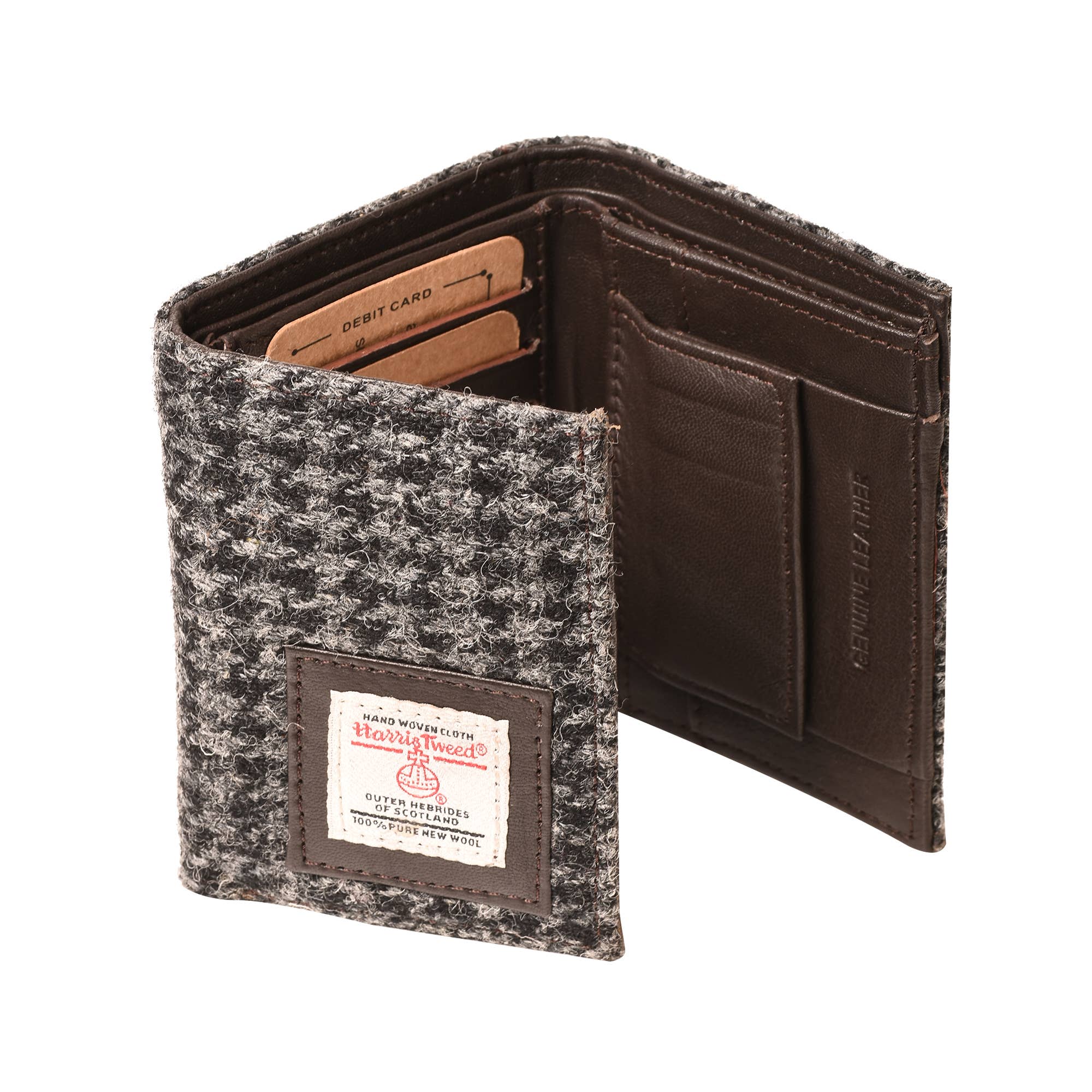 BNG - Wholesale Wallet - Men's - Black Trifold Button Wallet4