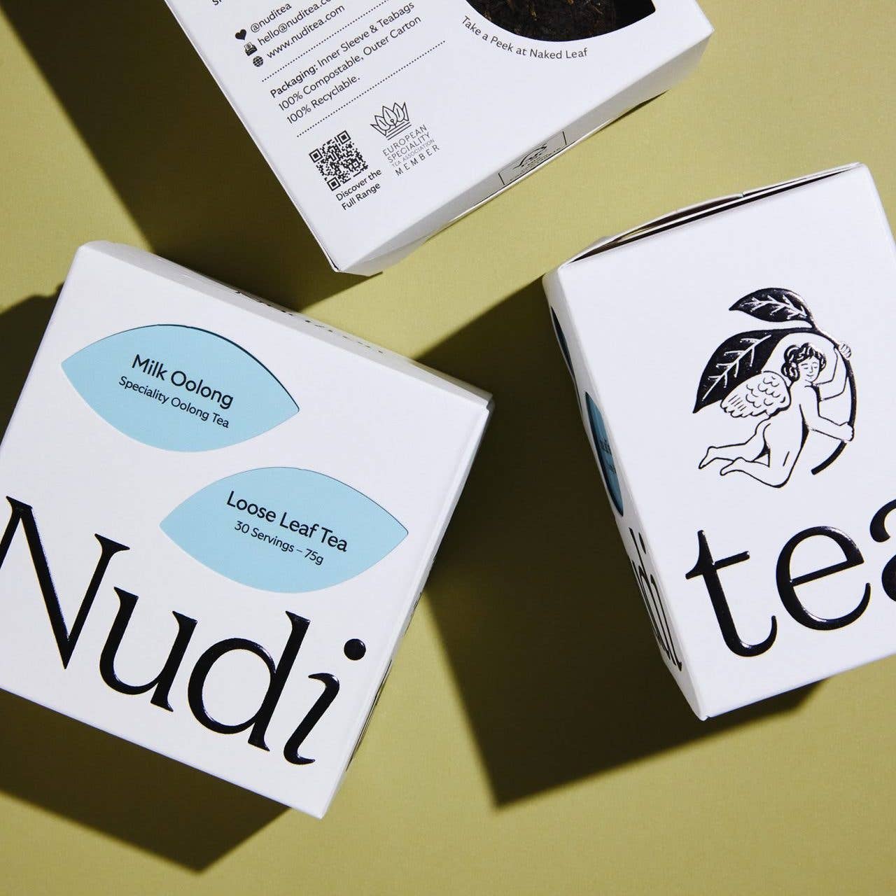 Nuditea – wholesale Loose tea – Milk Oolong - 75g Loose Tea for Retail2