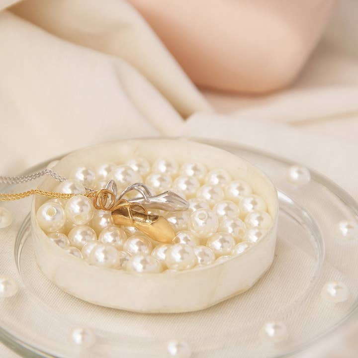 ACCITY - Wholesale Pendant/Charm Necklace - Niche ballet shoes pendant necklace_CWMM53093