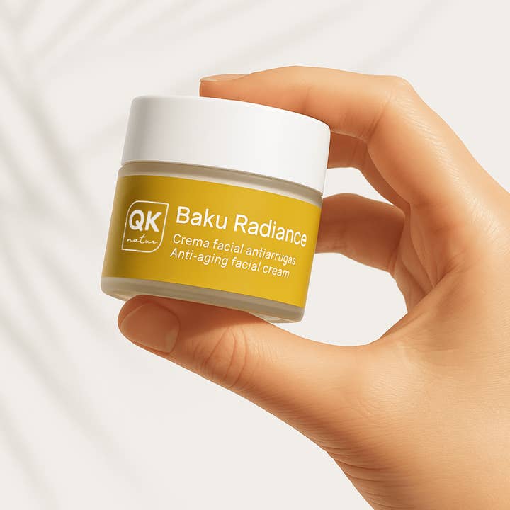Qknatur - Wholesale Anti-Aging Moisturizer - Baku Radiance Anti-Wrinkle Facial Cream with Bakuchiol - 50 ml2