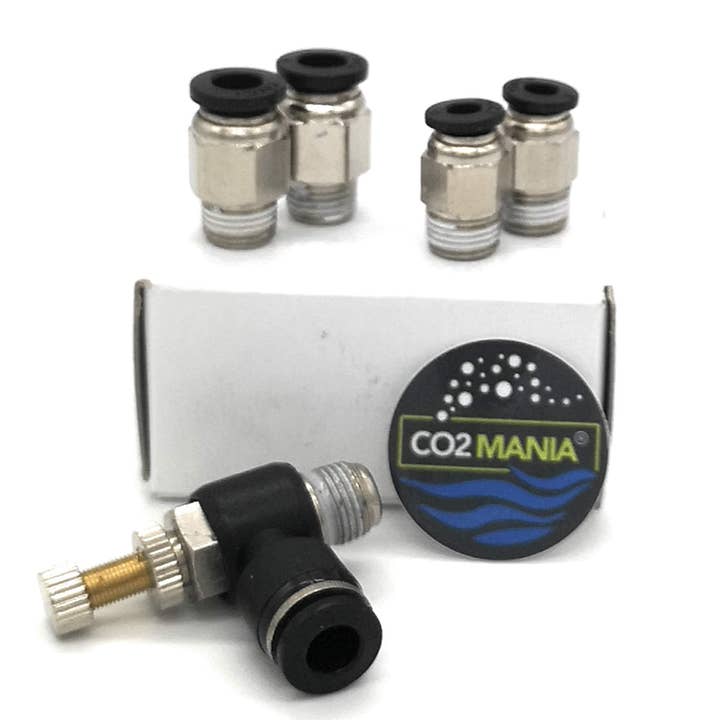 5 Piece Fitting Kit for wholesale by CO2 MANIA®