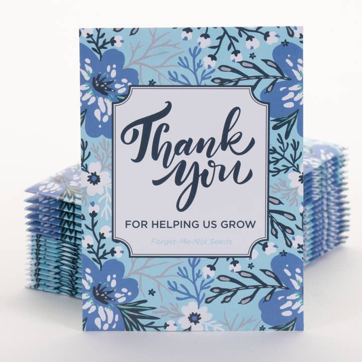 Bentley Seed Co. - Wholesale Plant Seeds - Help Us Grow Forget Me Not - Forget Me Not Seed Packets
