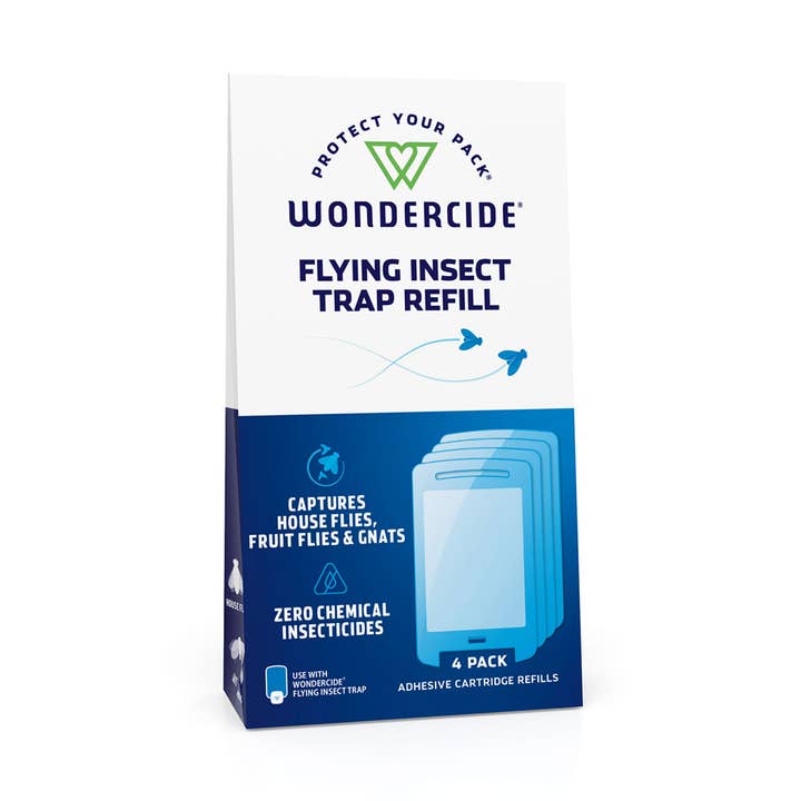 Wondercide Flying Insect Trap Light Cartridge Refills 4Pk for wholesale by Pet Palette Distribution