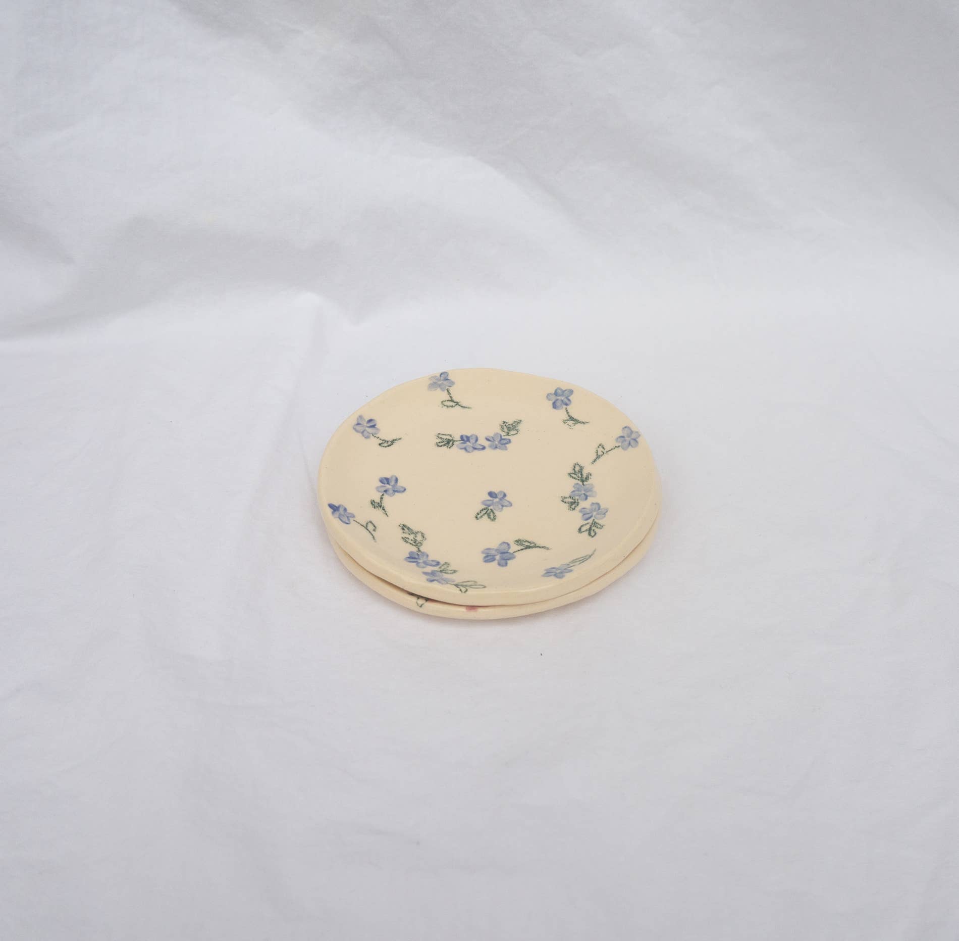 Erika Christine Ceramics - Wholesale Jewelry Dish - Wild Flowers Ring Dish4
