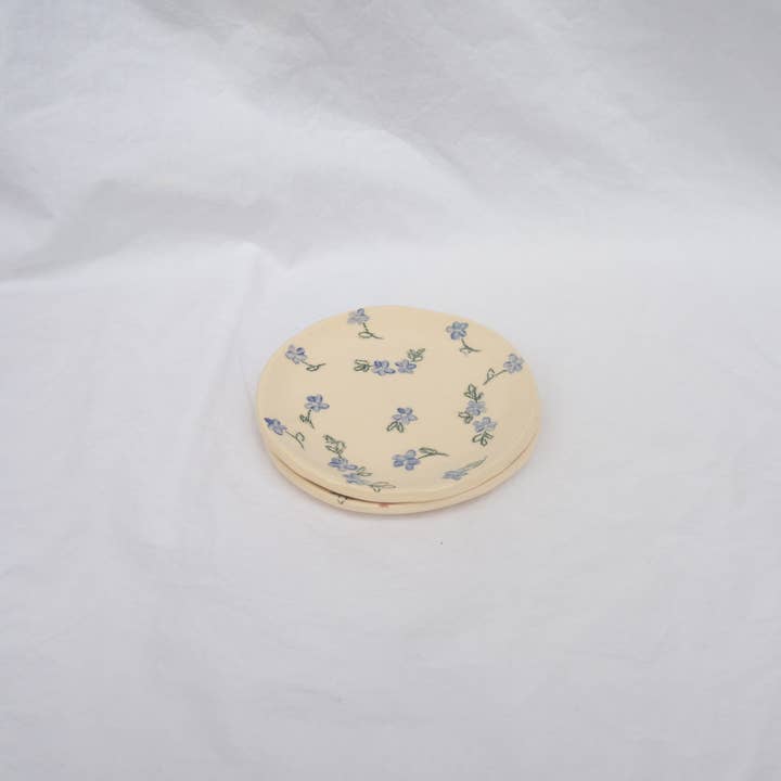Erika Christine Ceramics - Wholesale Jewelry Dish - Wild Flowers Ring Dish4
