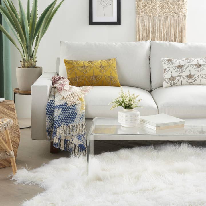 HomeRoots - Wholesale Lumbar Pillow - Brilliant Gold lumbar Pillow2