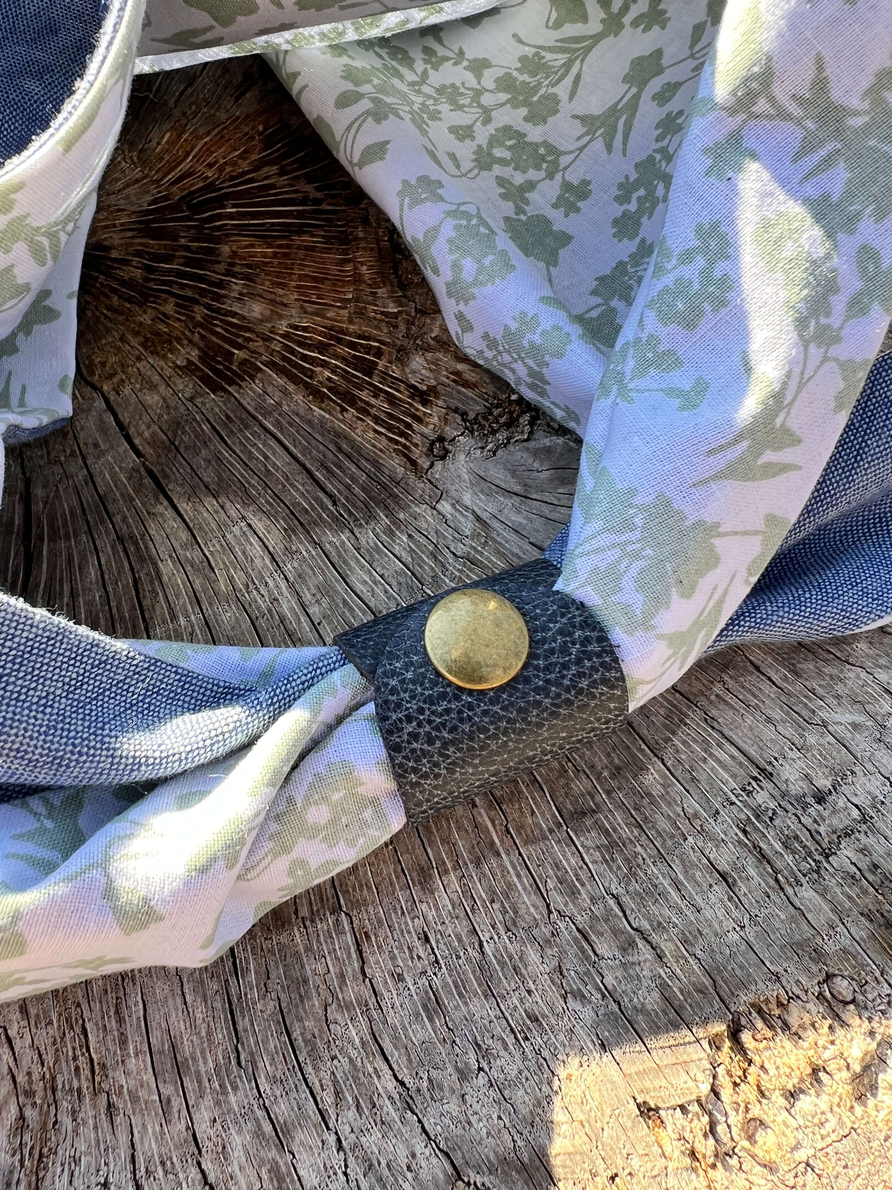 Lindsay Streem Designs - Wholesale Bandana - Unisex - Leather Bandana Slide17