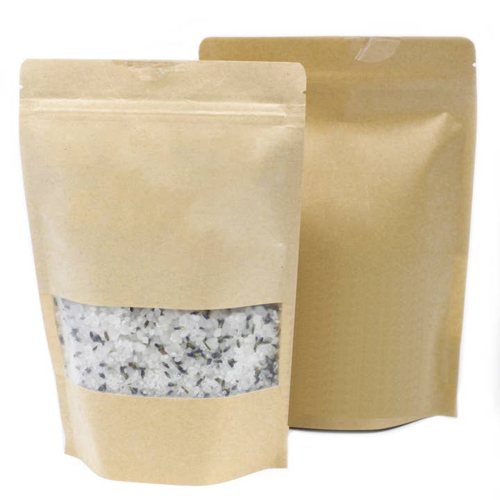 AW Aromatics Limited – wholesale Bath salts – White Label 500g Bath Salt with Lavender and Jojoba