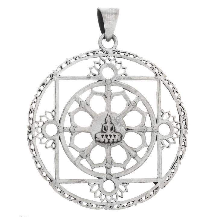 Sacred Symbol Pendant Buddhism for wholesale by Kheops BLJ Jewelry