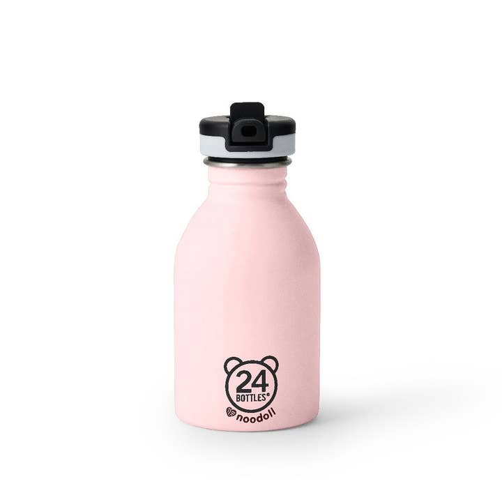 Noodoll - Wholesale Water Bottle - Stainless Steel Water Bottle - Ricecarrot Rabbit - Pink