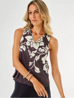 Ana Blouse with Floral Print for wholesale by Zinzane