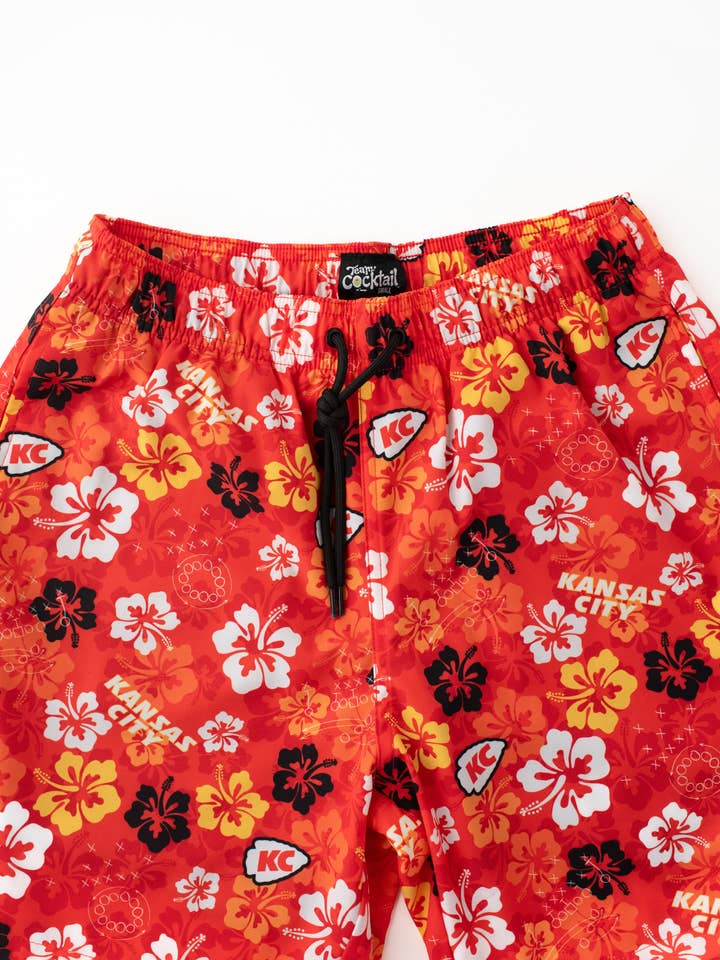 Tropiske Kansas City Hybrid badeshorts for engroshandel hos Team Cocktail