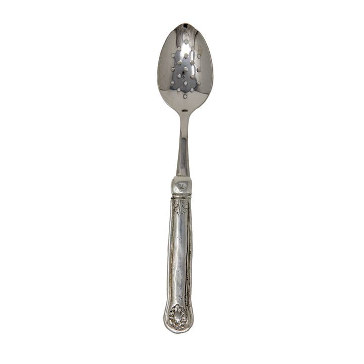 Hotel Slotted Spoon for wholesale by Arte Italica & Crown Linen Designs
