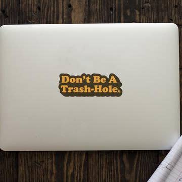Adventure Responsibly - Vendita all'ingrosso Adesivo - Non essere un buco della spazzatura4