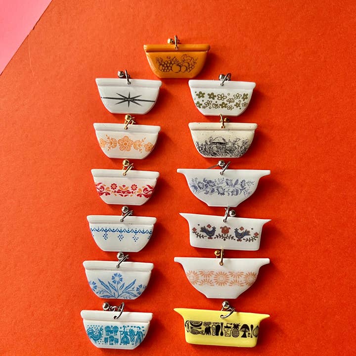 Dainty Comet - Wholesale Dangle Earrings - Vintage Inspired Cookware Earrings0