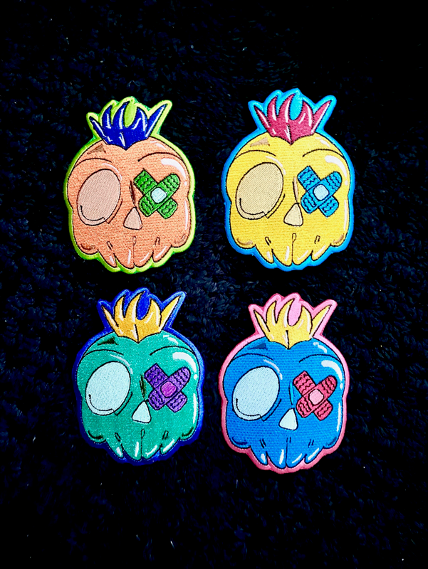 D. Kerper Arts - Wholesale Patch - Patch - Punk Head4