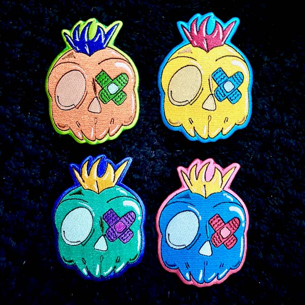 D. Kerper Arts - Wholesale Patch - Patch - Punk Head4