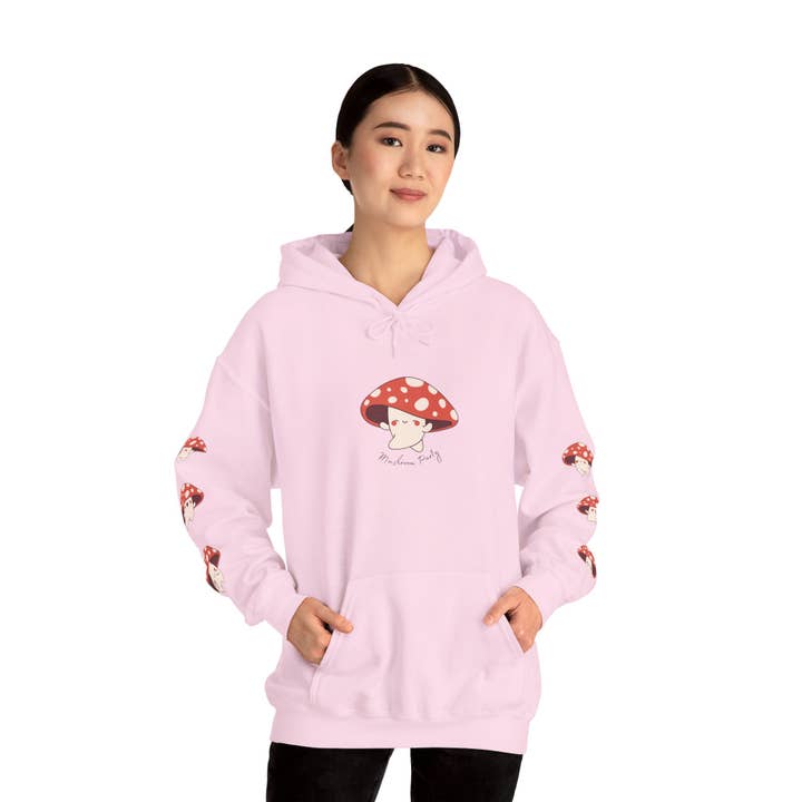 Laney's Castle - Wholesale Hoodie - Unisex - Mushroom Party Hoodie – Cottagecore Fall Apparel5