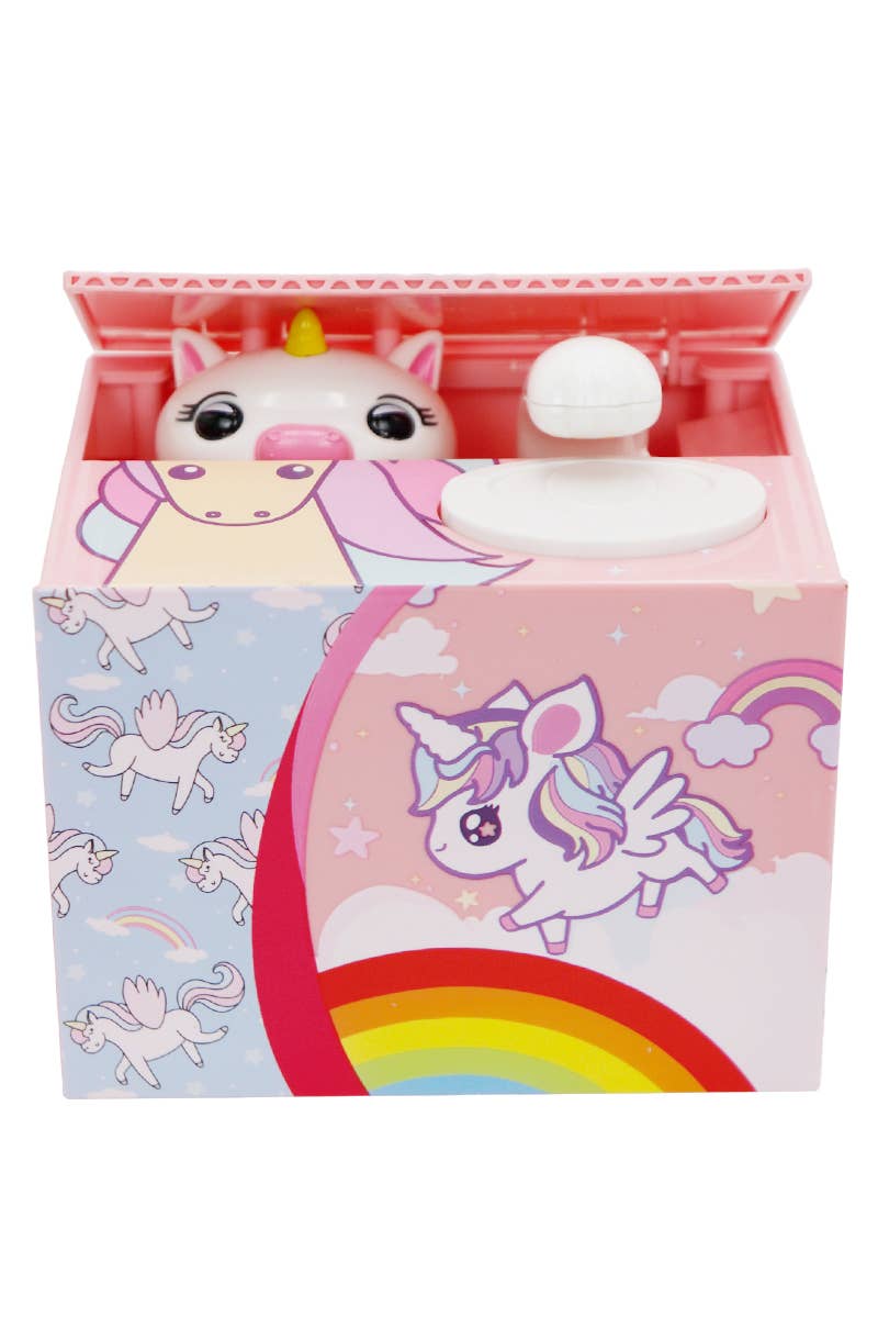 Cap Zone - Wholesale Money/Piggy Bank - Unicorn Pony Money Stealing Piggy Bank2