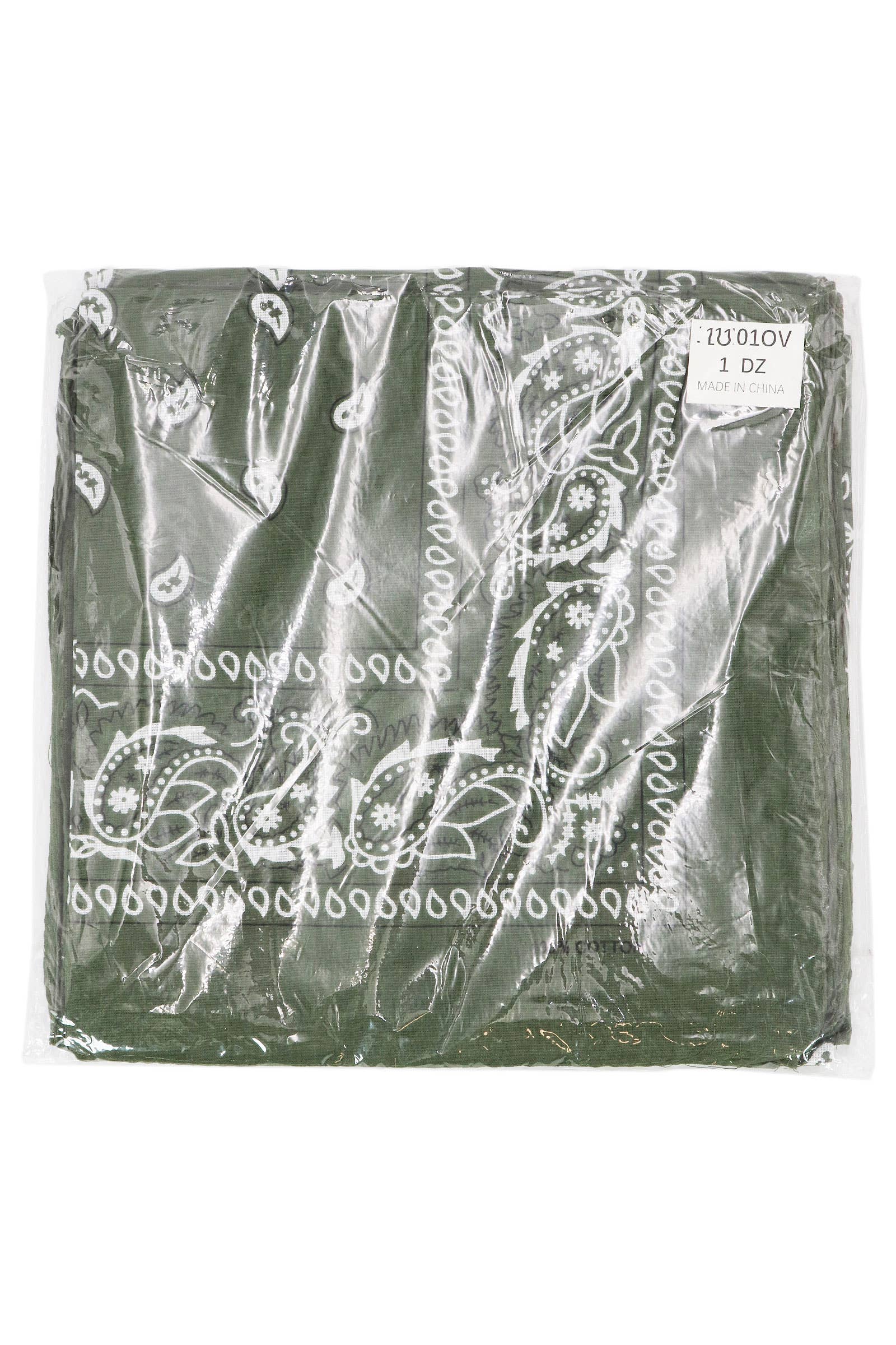 Cap Zone – Engroshandel Bandana - Dame – Klassisk firkantet bandana i bomuld med paisleyprint44