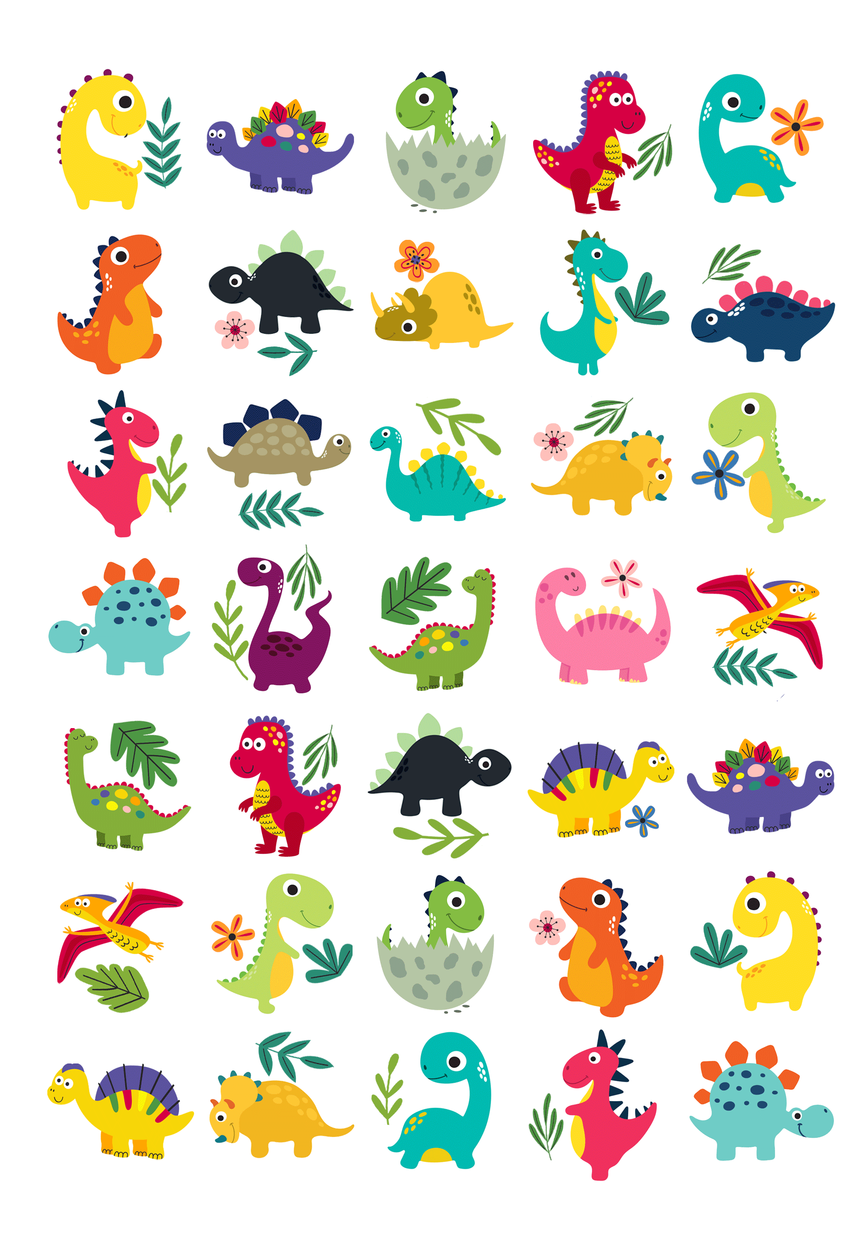 Sticker Varia - Wholesale Sticker - Kids & Baby - Dino Reward Charts with Stickers 5