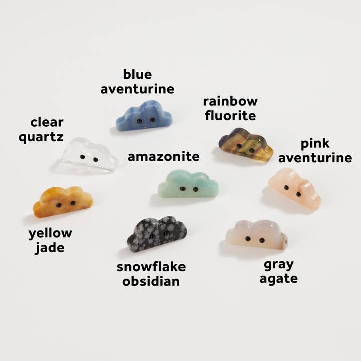 GeoCentral - Wholesale Spiritual Stone/Crystal - Crystal Cloud Friend Assortment - Pet Rocks