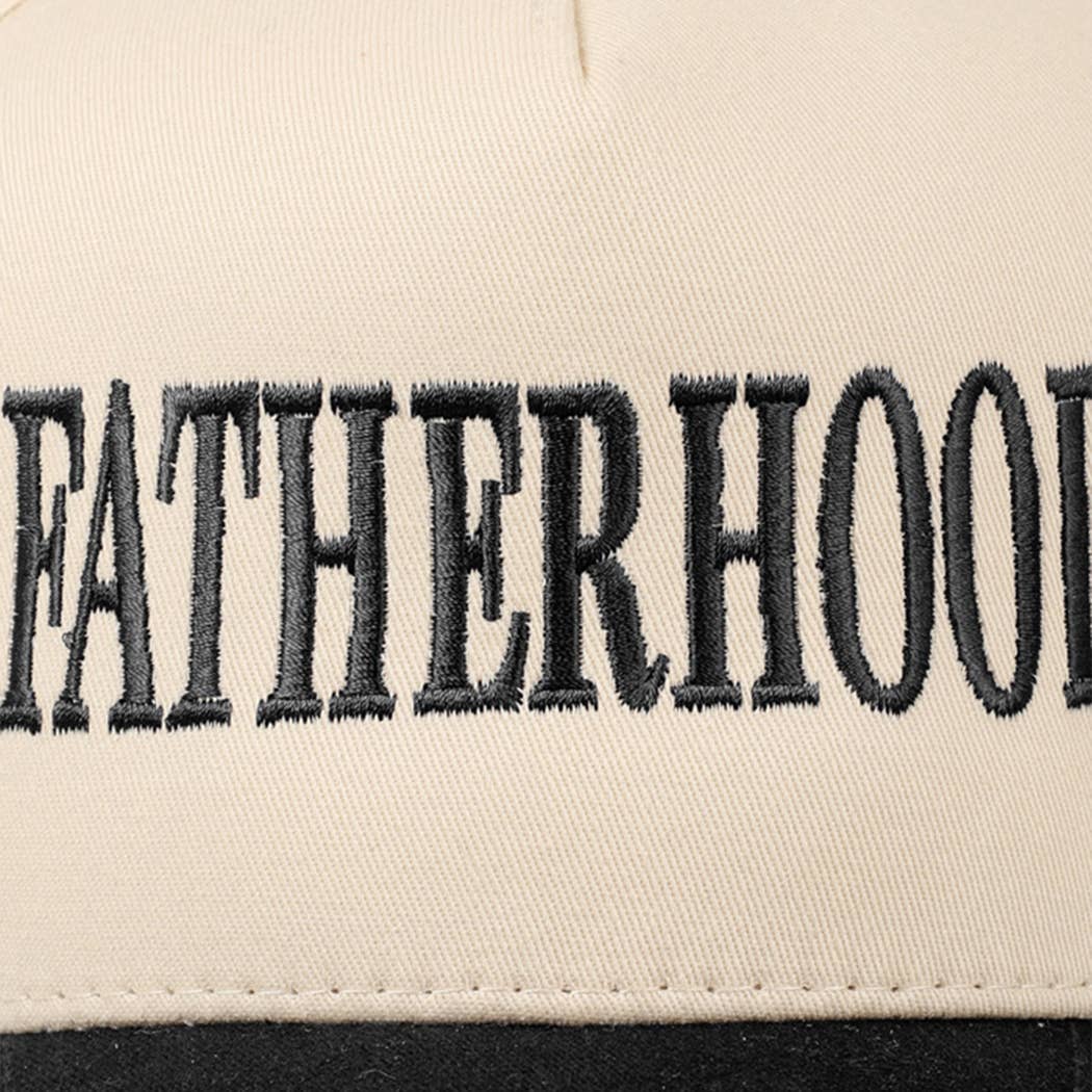 Fashion City - Wholesale Trucker pet - Heren - FATHERHOOD Geborduurde Tweekleurige Truckerpet7