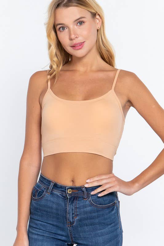 Active Basic | Active USA - Vente Caraco – femme - Débardeur à dos torsadé avec bonnet de soutien-gorge amovible et col rond17