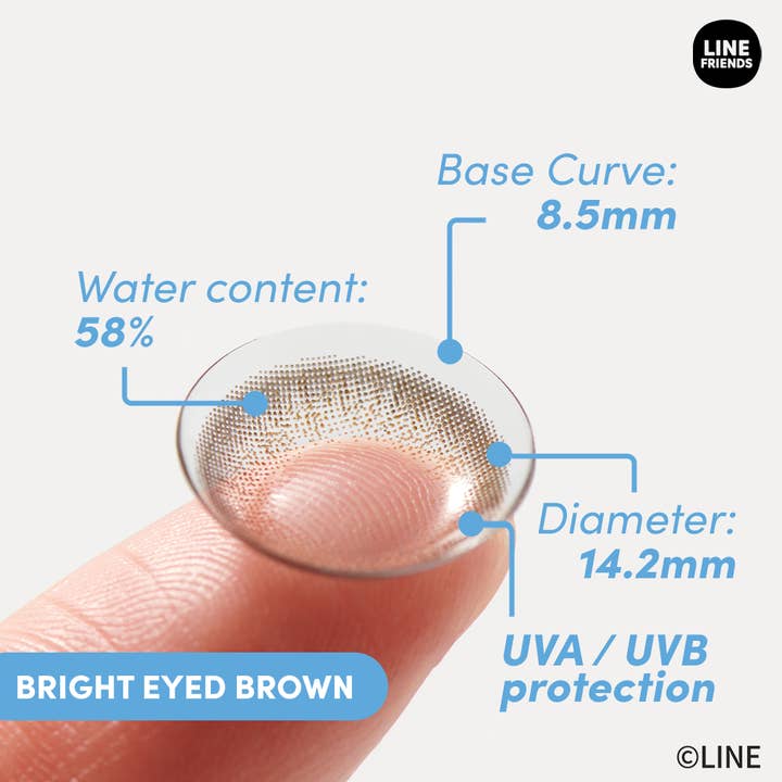 doe Beauty - Wholesale Contact Lenses - BRIGHT EYED BROWN3