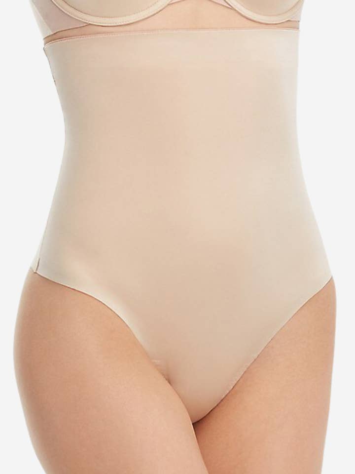 Microfiber Seamless High Waisted Thong for wholesale by LaSculpte