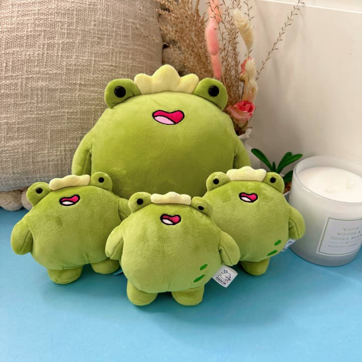 Toastedink - Wholesale Stuffed/Plush Toy - Kids & Baby - Cute Frog Plush Keychain | Plushie Keyring 5