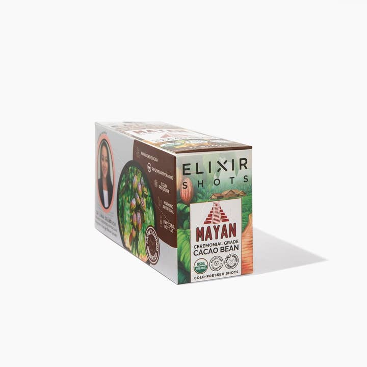 Elixir Shots - Wholesale Wellness Juice/Tonic - Mayan - Organic Cacao Superfood Shot2