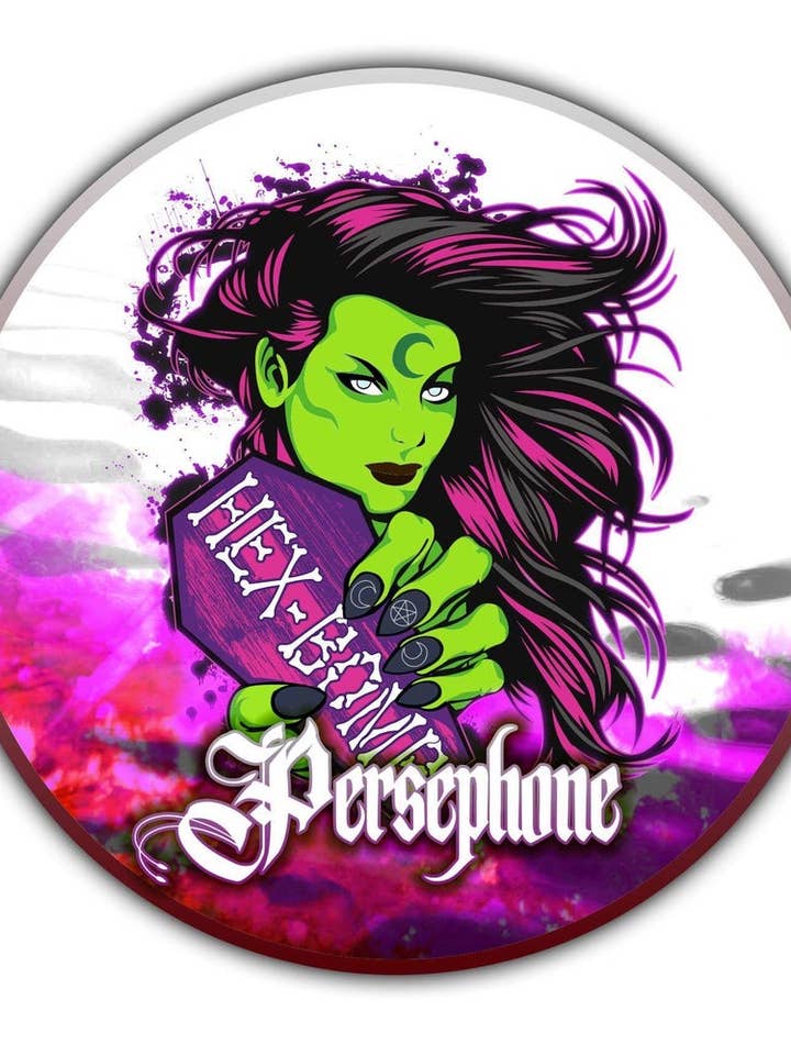 Bomba de Banho Metálica Perséfone Magenta com Sabonete de Uso Único por atacado de Hexbomb ltd