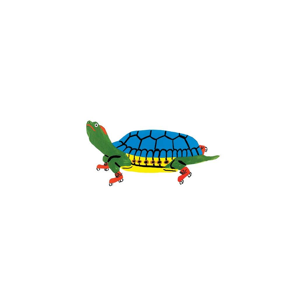 Tattly - Wholesale Temporary Tattoo - Skater Turtle Tattoo Pair