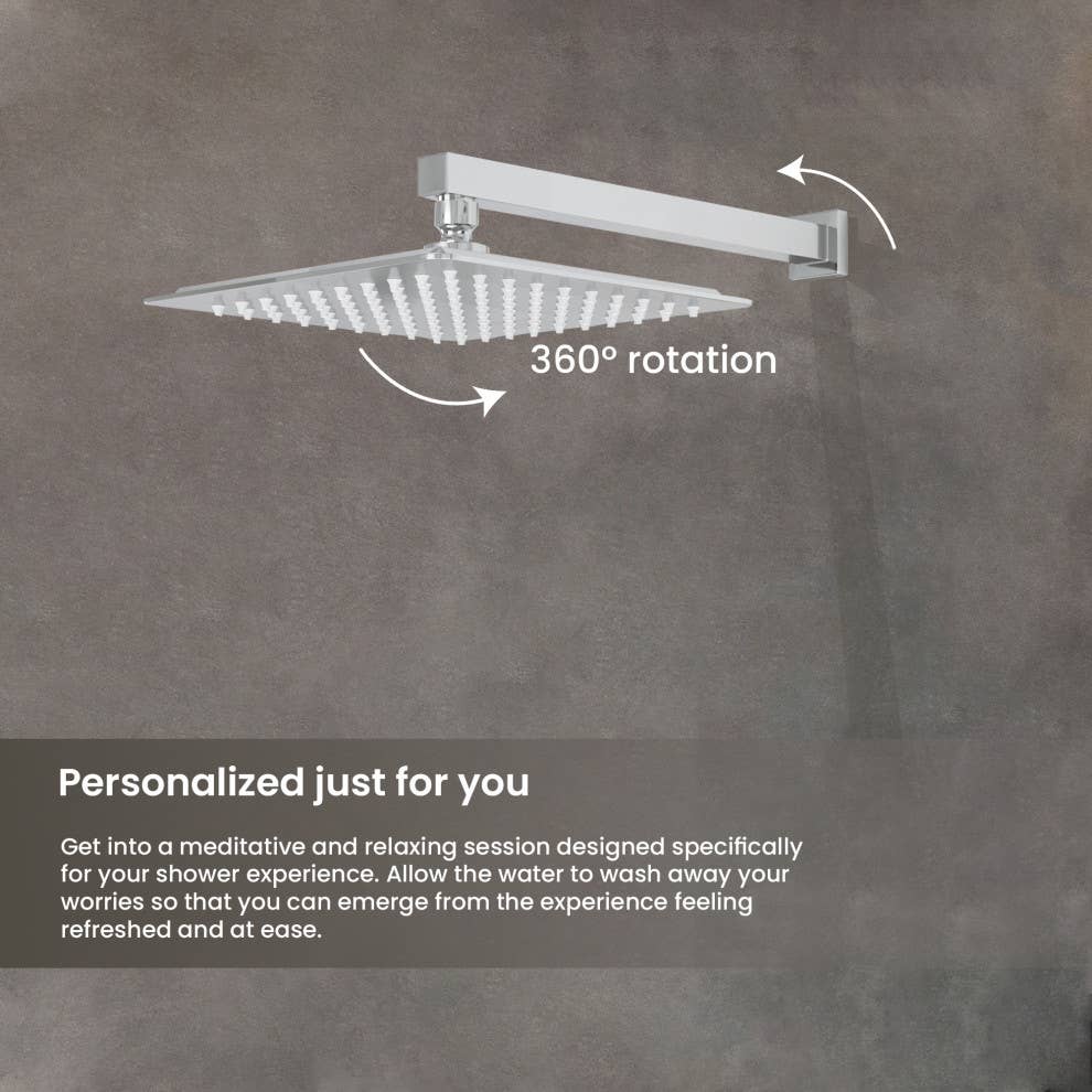 Ayna Decors - Wholesale Shower Head - Ayna Decors Modern Dual Function Rain Shower System4