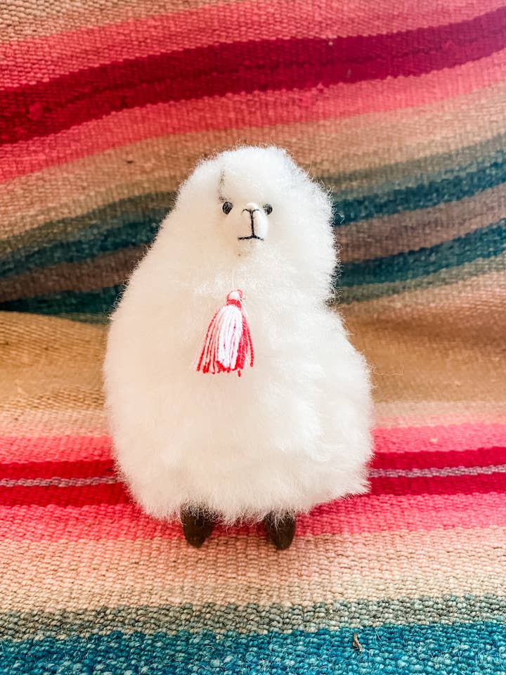 6" Alpaca Stuffy for wholesale by Asher Market