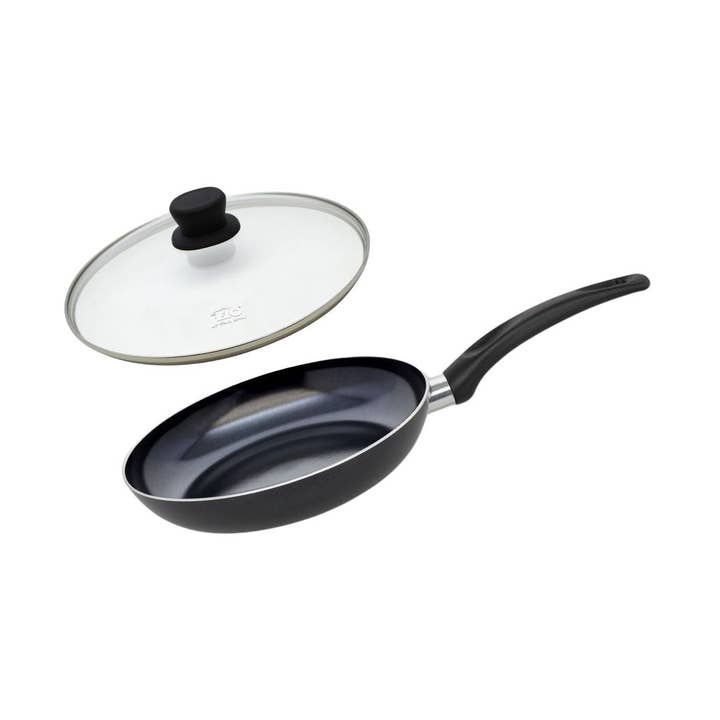 Keramisk stekpanna utan PFAS med lock 24 cm för wholesale av Elo