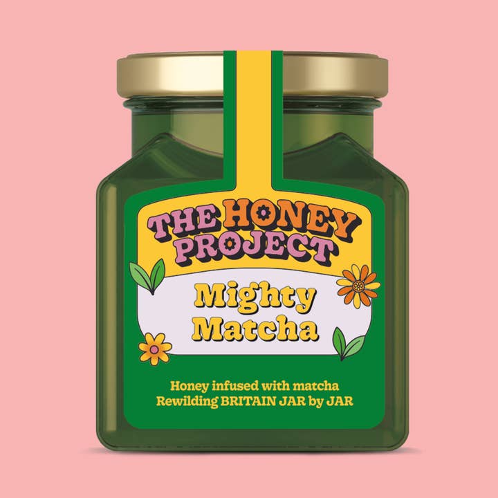 The Honey Project - Wholesale Honing - Mighty Matcha honing met ceremonieel matcha-extract1