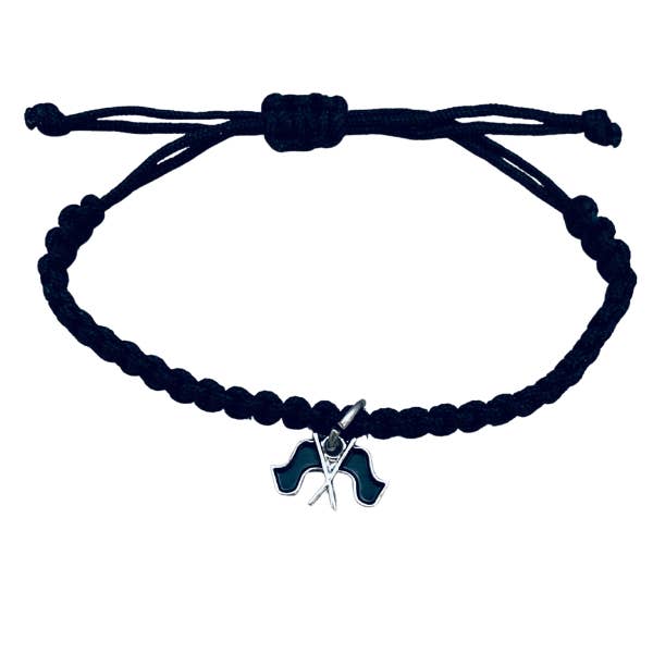Color Guard Adjustable Rope Bracelet for wholesale by Sportybella