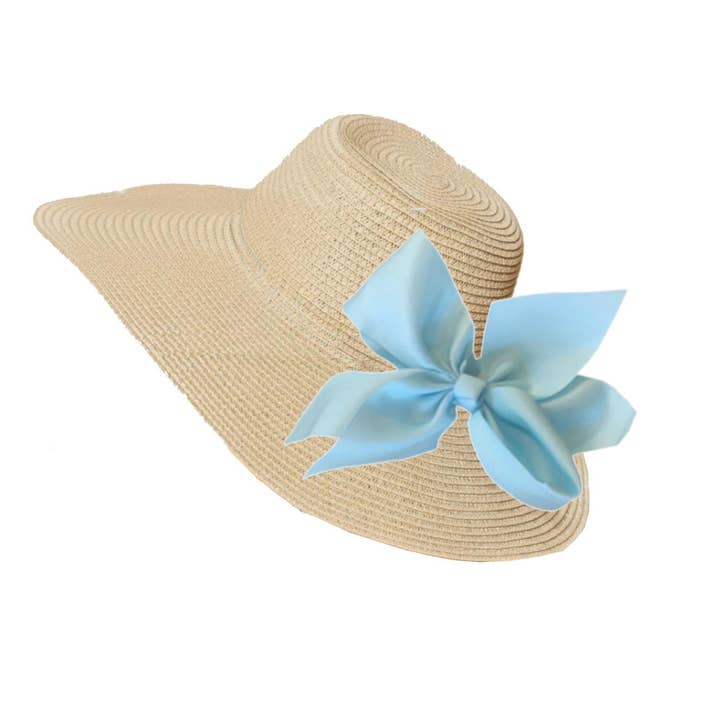 Peachy Pendants - Wholesale Straw Hat - Women's - The Chatham Straw Hat with Interchangeable Bow -Choose Color9