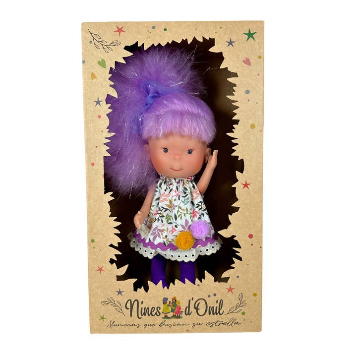 Nines Artesanals d'Onil Dolls - Wholesale Doll - Kids - PIPPA DOLL COTTON LILAC7