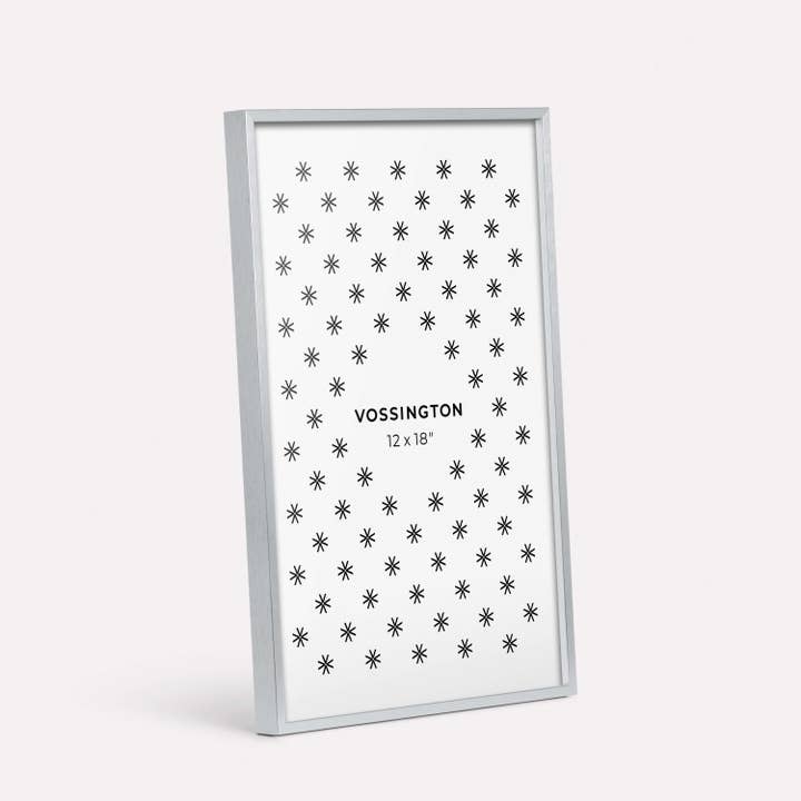 Vossington - Wholesale Picture Frame - 12x18" Thin Frame, Silver