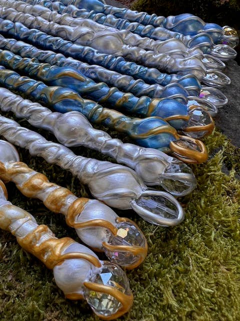 The Woodland Wandolier - Wholesale Toy Wand - Kids - Handcrafted Fairy Godmother Wands9