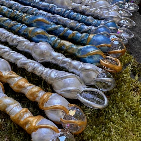 The Woodland Wandolier - Wholesale Toy Wand - Kids - Handcrafted Fairy Godmother Wands9