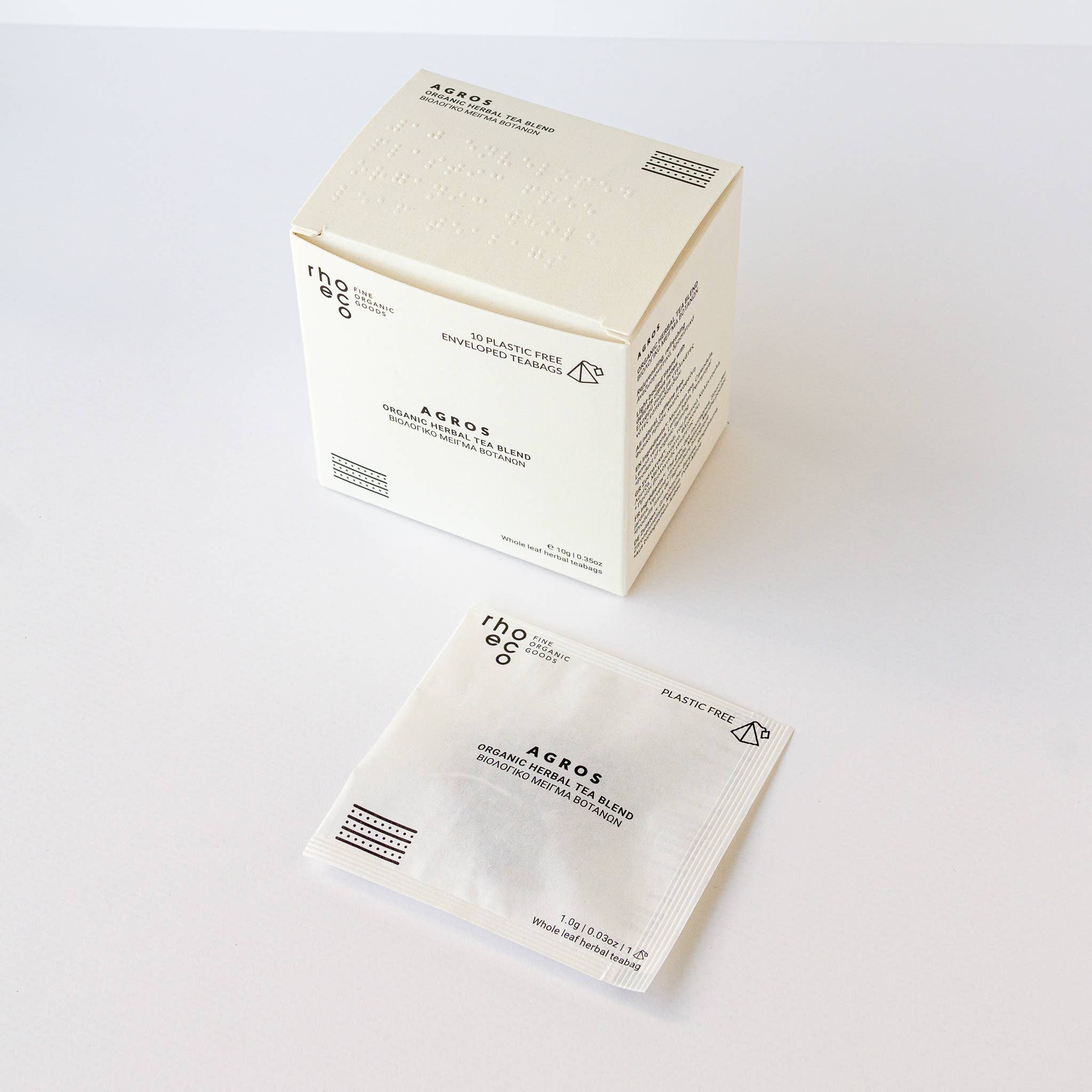 rhoeco - fine organic goods - Wholesale Tea bags - Herbal Tea Blends [Bio] - Compostable Pyramid Teabags2